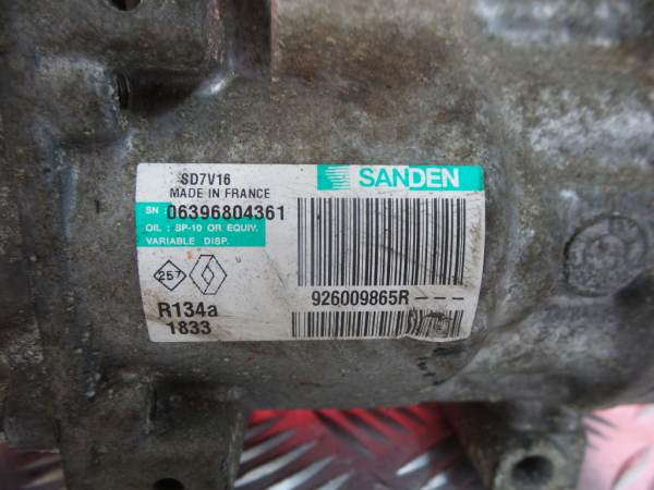Compresor A/A NISSAN Qashqai/Qashqai+2 I (J10, JJ10) Imagem-4