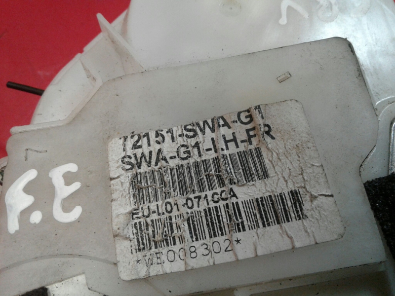 Serrure Avant Gauche HONDA CR-V III (RE_) Imagem-3