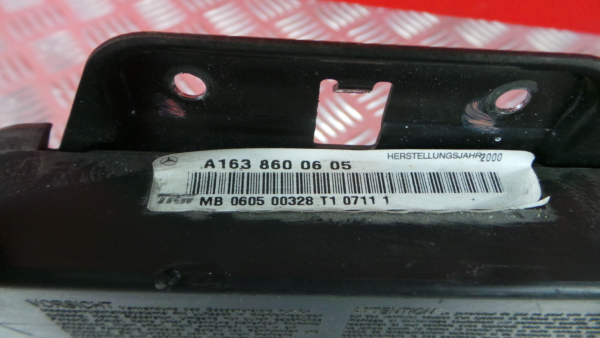 Left Front Side Airbag MERCEDES-BENZ Classe M (W163) Imagem-3