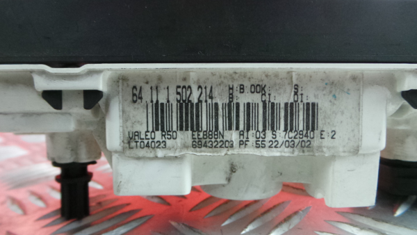 Comando chauffage / sofagem MINI Mini (R50, R53) Imagem-4