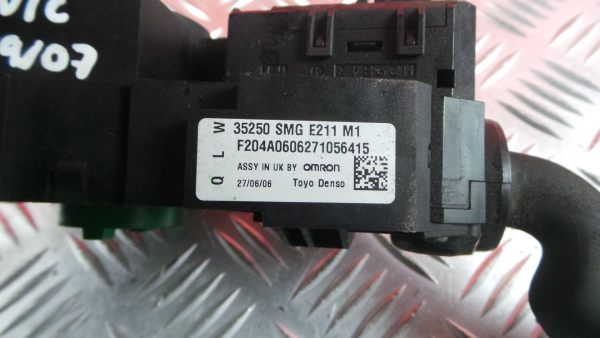 Ensemble leviers d'éclairage et essuie-glace HONDA Civic VIII Hatchback (FN_, FK_) Imagem-5