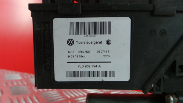 Fensterhebermotor hinten rechts PORSCHE Cayenne (9PA) Imagem-4