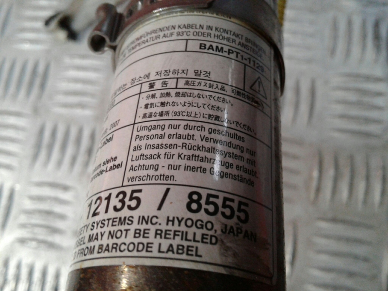 Airbag Rideau Droite HYUNDAI Santa Fé II (CM) Imagem-2