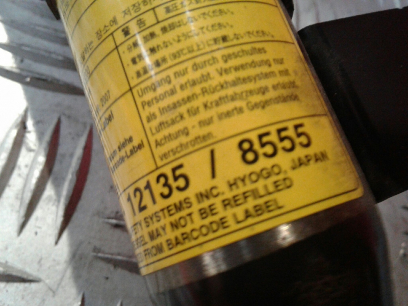 Airbag cortina esquerdo HYUNDAI Santa Fé II (CM) Imagem-3