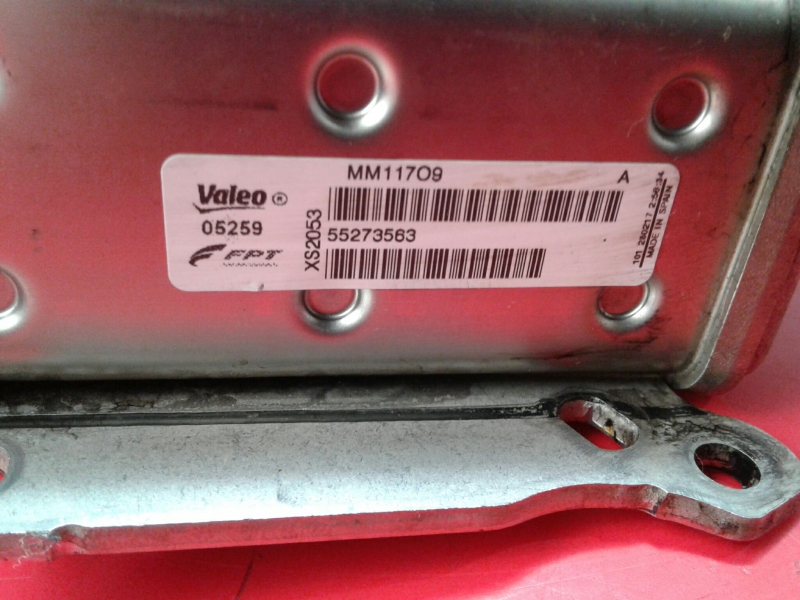 Radiador de gases / EGR OPEL Corsa E Van Imagem-4