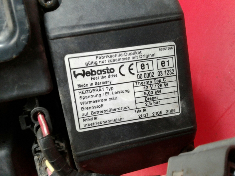 Riscaldamento da parcheggio MAZDA 6 Hatchback (GH) Imagem-3