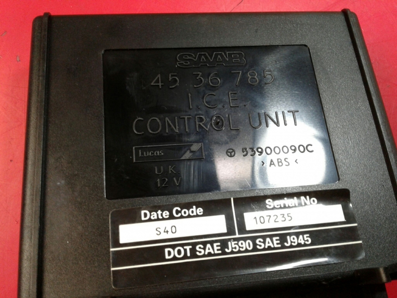 Pulsante / interruttore elettromeccanico SAAB 900 II Imagem-3