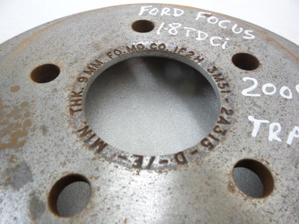 Disco freno anteriore destro FORD Focus II (DA_) Imagem-5