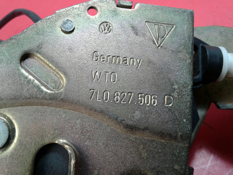 Tailgate Lock /Latch PORSCHE Cayenne (9PA) Imagem-4