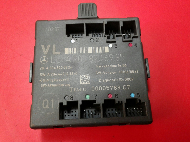 Modulo / Centralina porta anteriore destra MERCEDES-BENZ Classe C (W204) Imagem-2