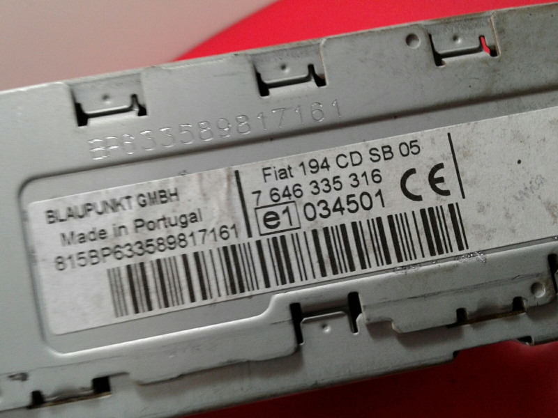 Radio / Autoradio FIAT Croma (194_) Imagem-4