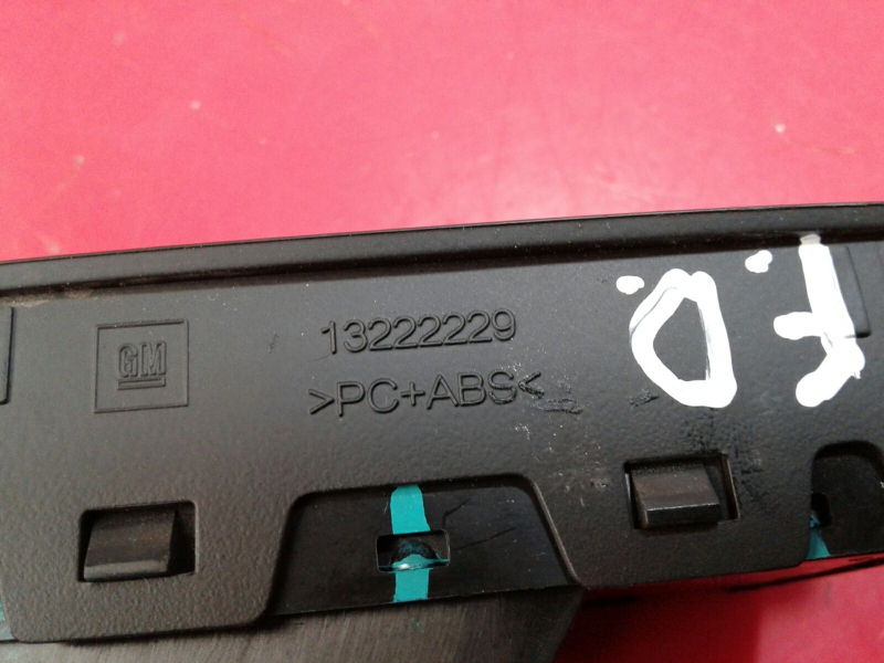 Right Front window control OPEL Insignia A (G09) Imagem-2