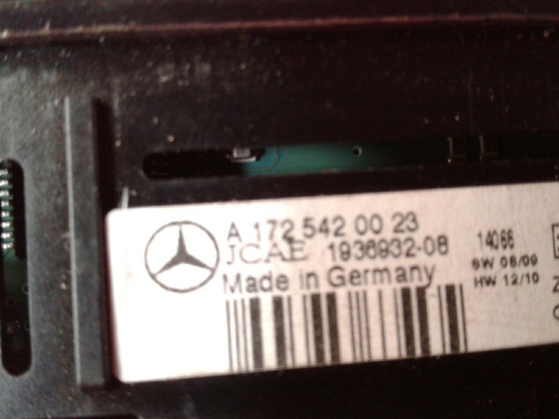 Electromechanical switch  MERCEDES-BENZ Classe C (W204) Imagem-1