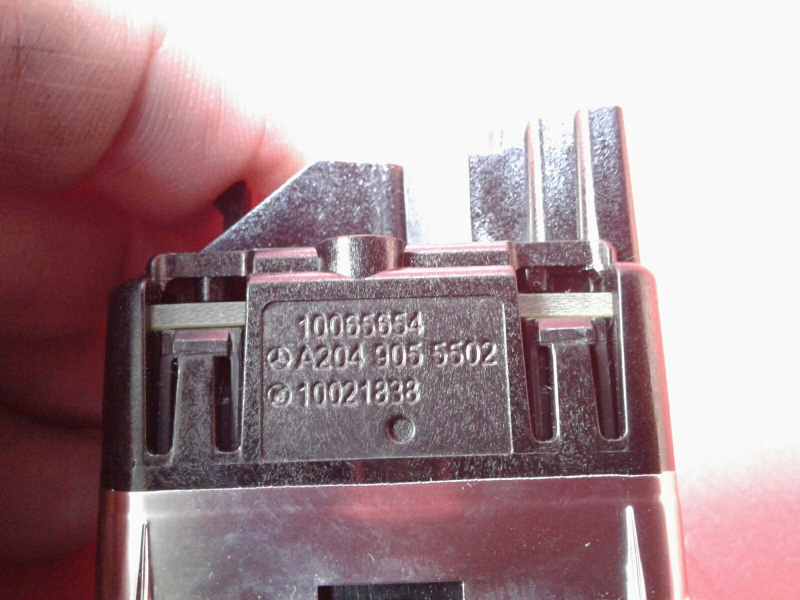 Fensterhebersteuerung hinten rechts MERCEDES-BENZ Classe C (W204) Imagem-4