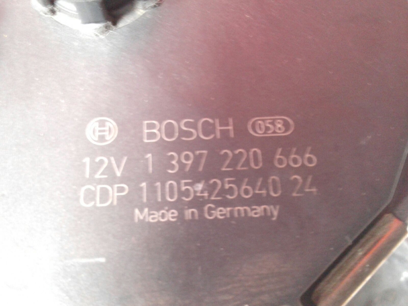 Front Wiper Motor MERCEDES-BENZ Classe C (W204) Imagem-3