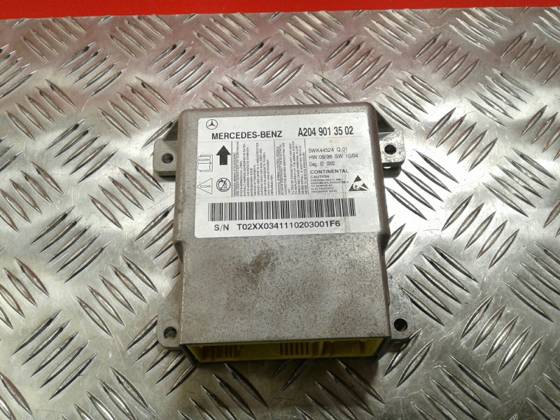 Airbag control unit / ECU Airbag MERCEDES-BENZ Classe C (W204)