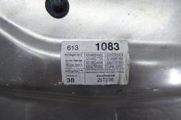 Lève-vitre arrière Droite MERCEDES-BENZ Classe C (W204) Imagem-6