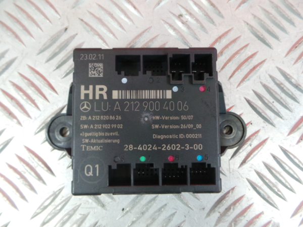 Right front Door Unit Module MERCEDES-BENZ Classe C (W204) Imagem-1