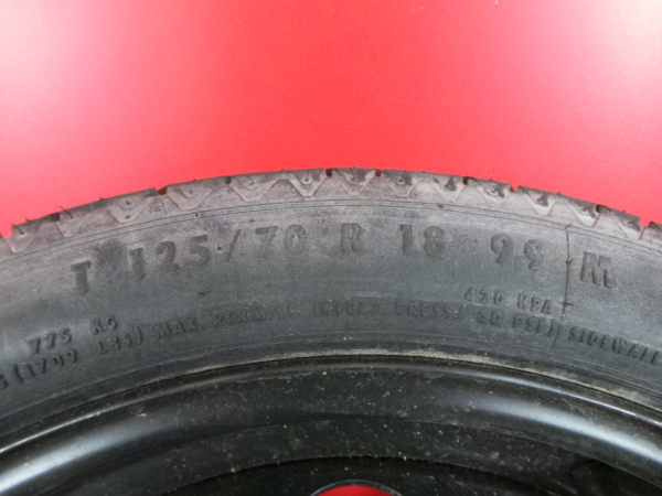 Spare Wheel AUDI TT (8N3) Imagem-2