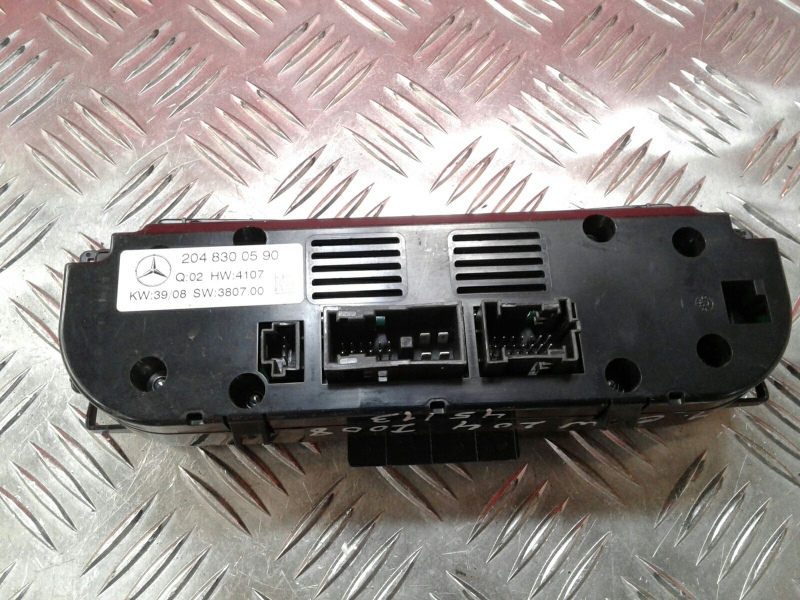 Climate control MERCEDES-BENZ Classe C (W204) Imagem-2