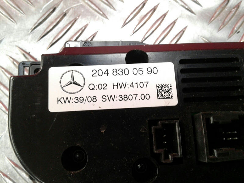 Climate control MERCEDES-BENZ Classe C (W204) Imagem-3