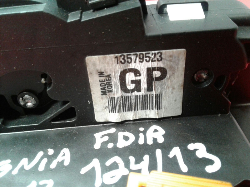 Front Right Door Lock OPEL Insignia A (G09) Imagem-2