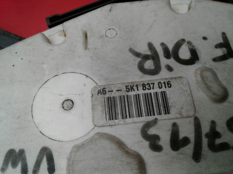 Front Right Door Lock VOLKSWAGEN Golf VI (5K1) Imagem-1