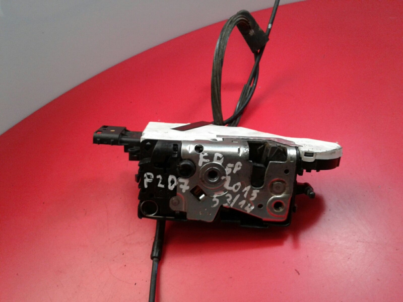 Front Right Door Lock PEUGEOT 207 (WA_, WC_) Imagem-3