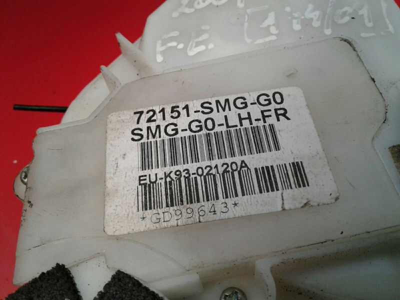 Serratura / chiusura porta anteriore sinistro HONDA Civic VIII Hatchback (FN_, FK_) Imagem-3