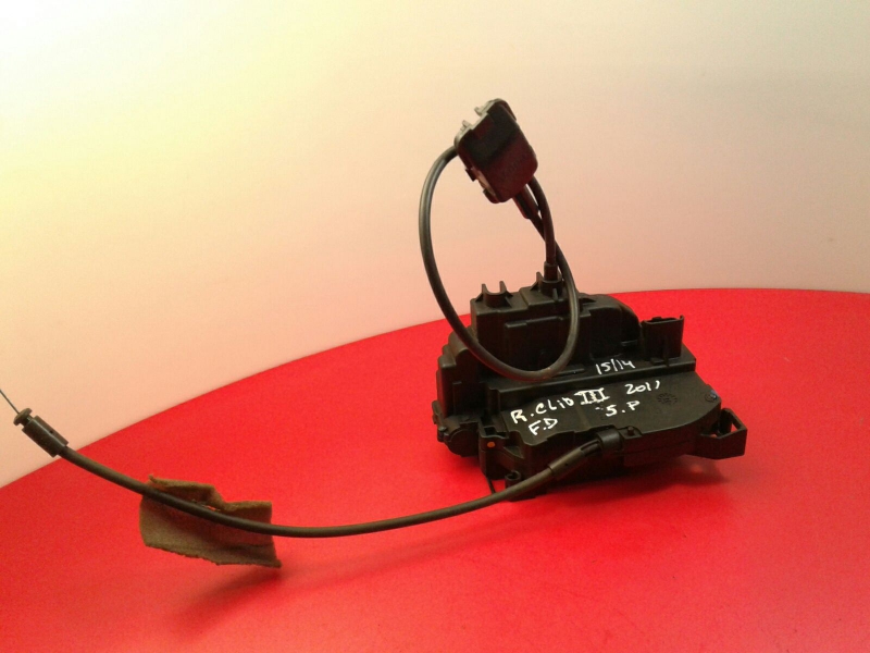Front Right Door Lock RENAULT Clio III (BR0/1, CR0/1)