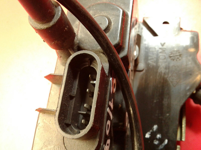 Front Right Door Lock RENAULT Megane II (BM0/1_, CM0/1_) Imagem-1