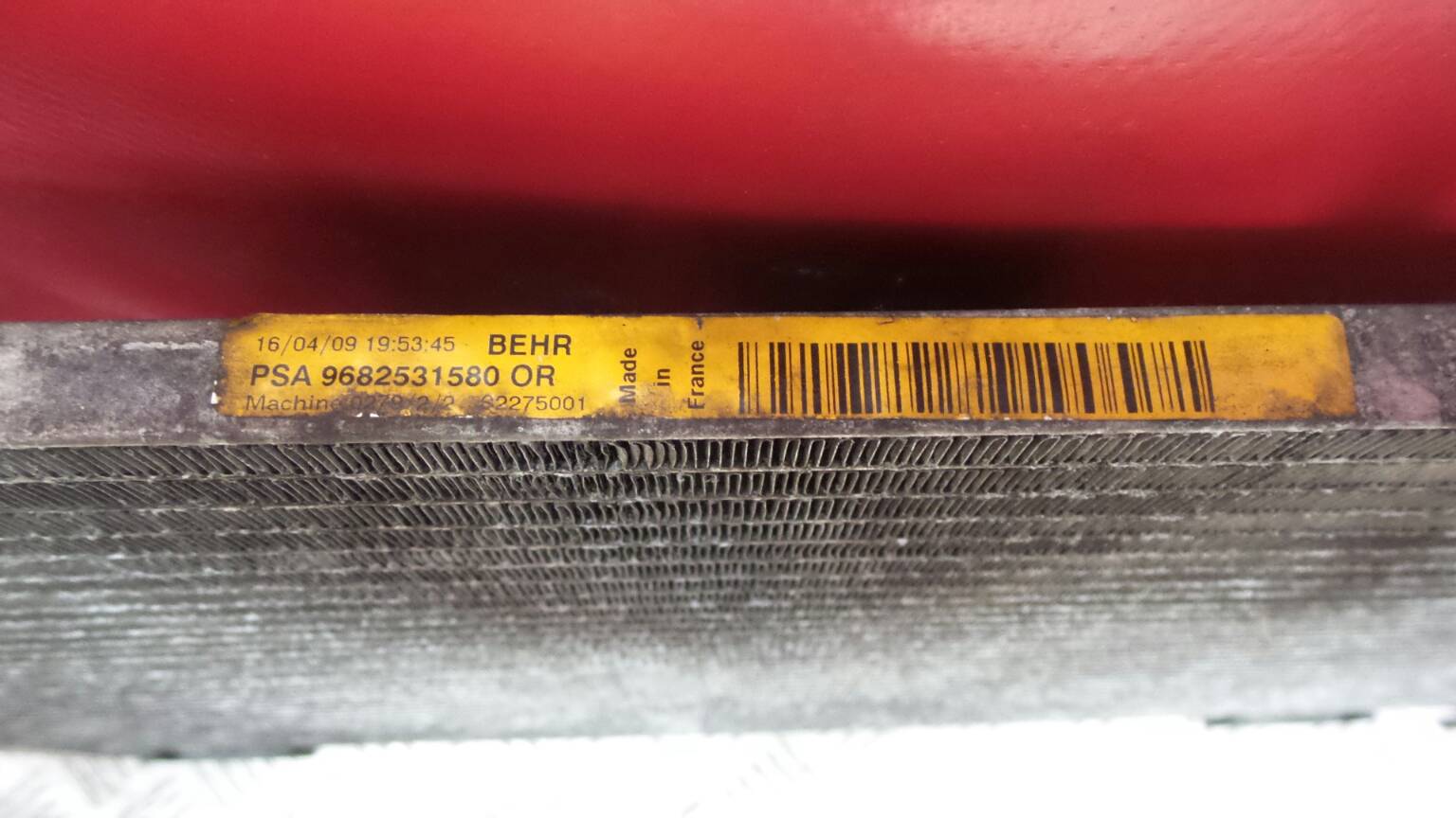 Radiador aire acondicionado PEUGEOT 3008 I (0U_) Imagem-2