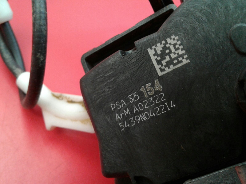 Cerradura / cierre puerta delantero derecho PEUGEOT 3008 I (0U_) Imagem-3