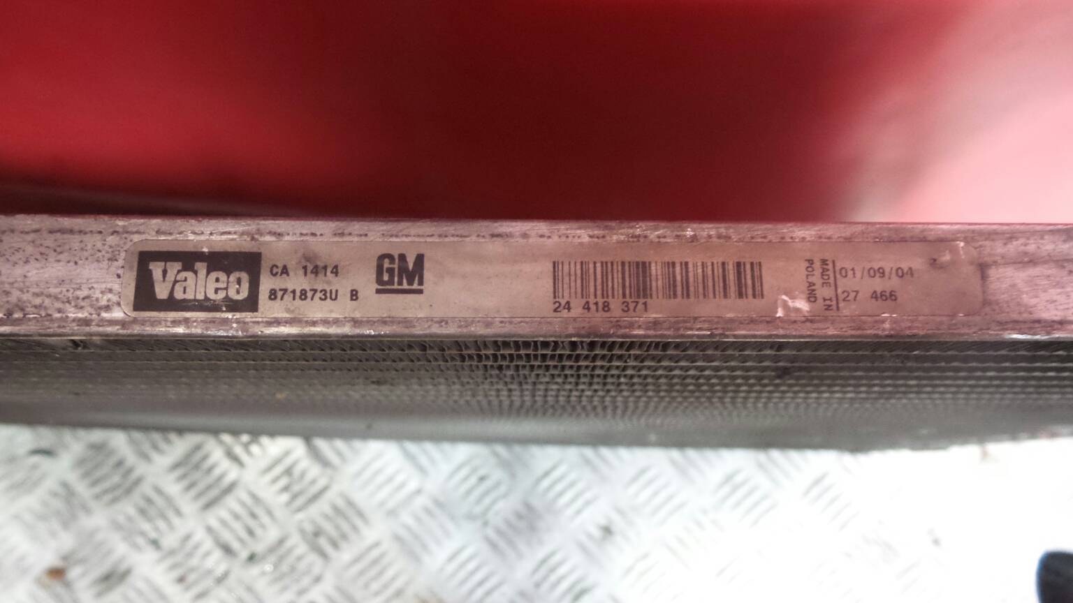 Radiateur de AC/climatisation SAAB 9-3 Sedan (YS3F) Imagem-1