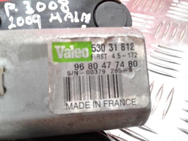 Motor limpiaparabrisas Trasero PEUGEOT 3008 I (0U_) Imagem-1