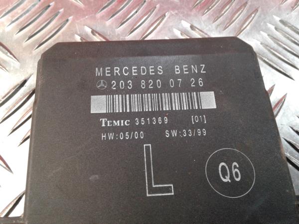 Right front Door Unit Module MERCEDES-BENZ Classe C (W203) Imagem-1