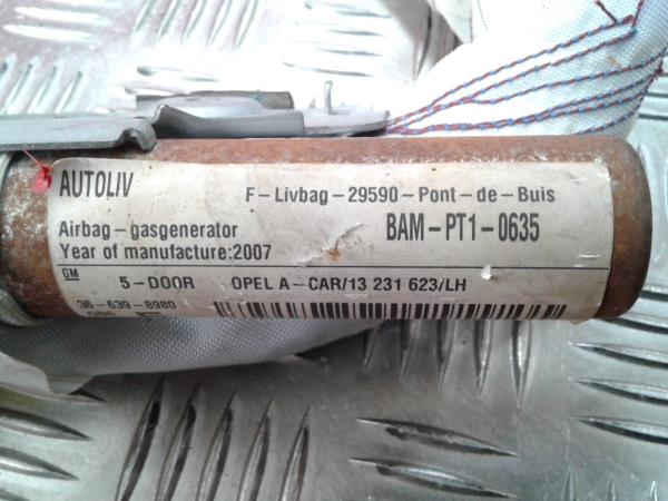 Airbag cortina esquerdo OPEL Astra H Hatchback (L48) Imagem-2