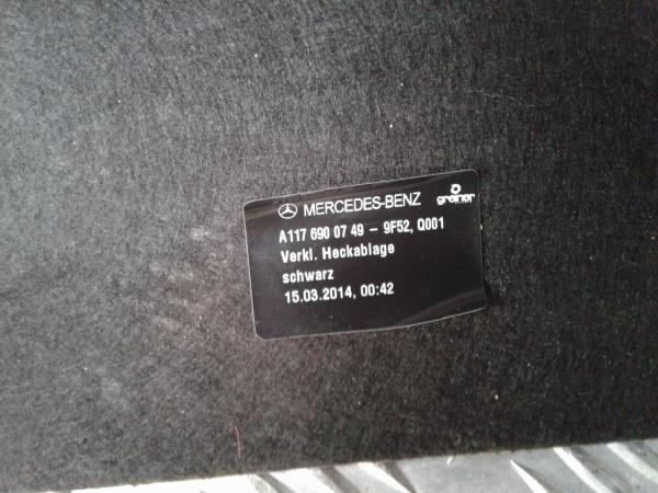 Hutablage / Netztrennwände MERCEDES-BENZ Classe C (W204) Imagem-5