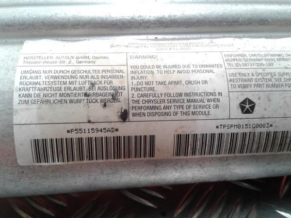 Passenger Airbag JEEP Grand Cherokee II (WJ, WG) Imagem-3