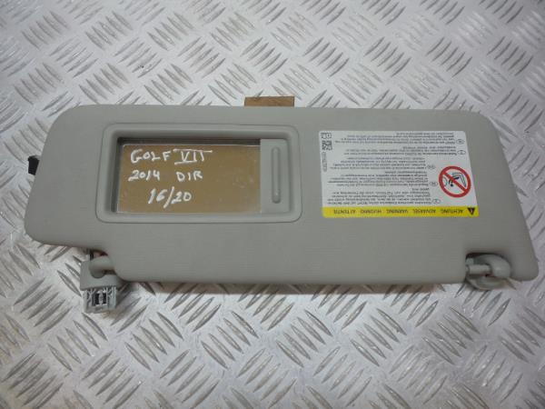 Right Sun Visor VOLKSWAGEN Golf VII Variant (BA5, BV5) Imagem-1