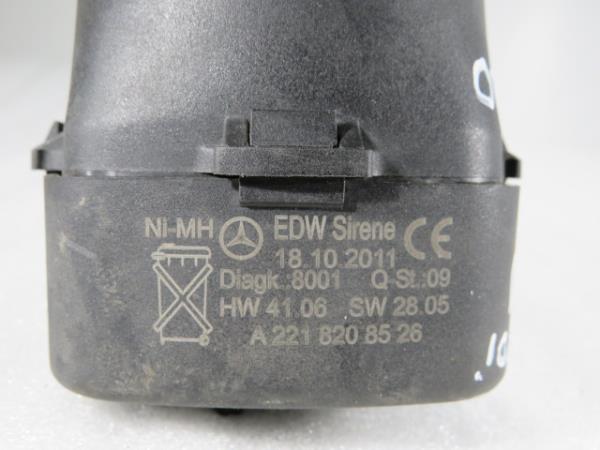 Horn MERCEDES-BENZ Classe S (W221) Imagem-4