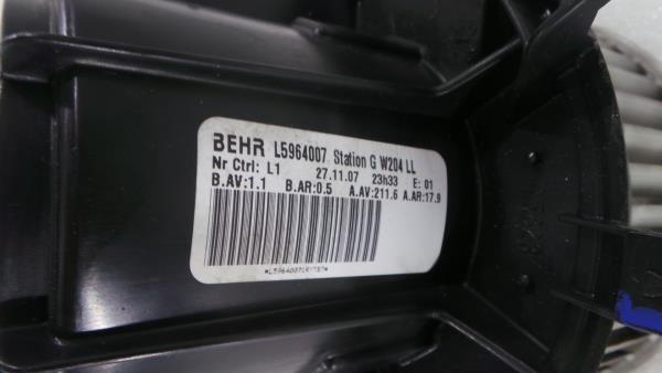 Heater Blower Motor MERCEDES-BENZ Classe C Carrinha (S204) Imagem-2