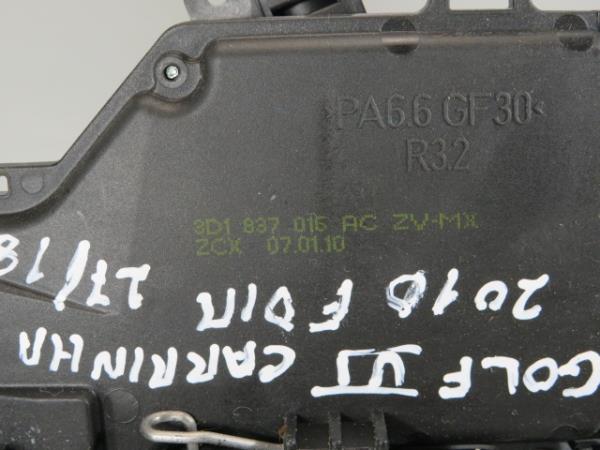 Front Right Door Lock VOLKSWAGEN Golf VI Variant (AJ5) Imagem-1