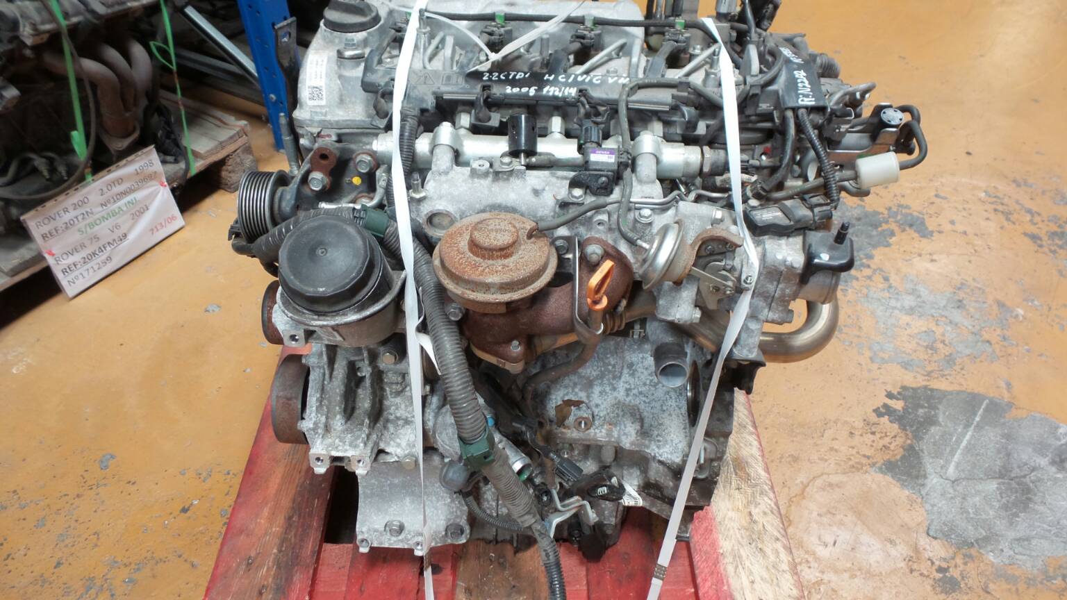 Moteur complet HONDA Civic VIII Hatchback (FN_, FK_) Imagem-1