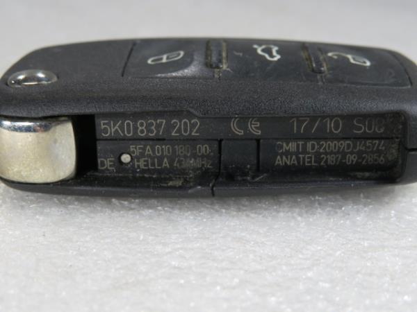 Chave / comando VOLKSWAGEN Golf VI (5K1) Imagem-3