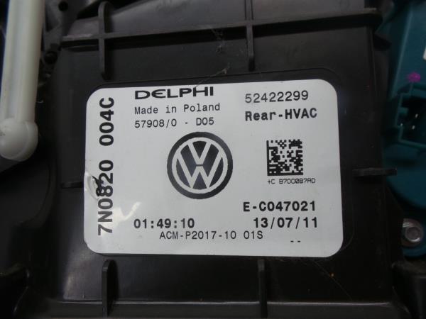 Calefacción completa VOLKSWAGEN Sharan (7N) Imagem-6