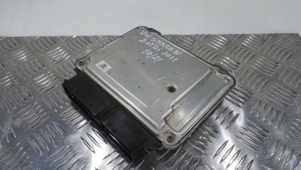 Engine control unit / ECU VOLKSWAGEN Sharan (7N) Imagem-1