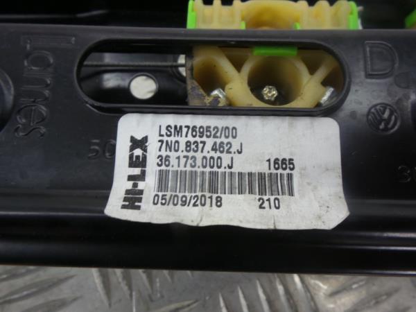 Right front window regulator VOLKSWAGEN Sharan (7N) Imagem-6