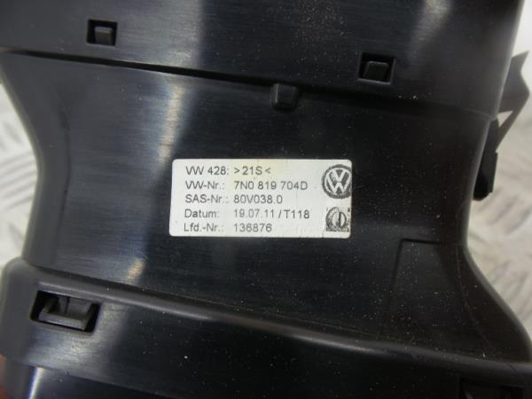 Diffuseur / sortie d’air VOLKSWAGEN Sharan (7N) Imagem-5
