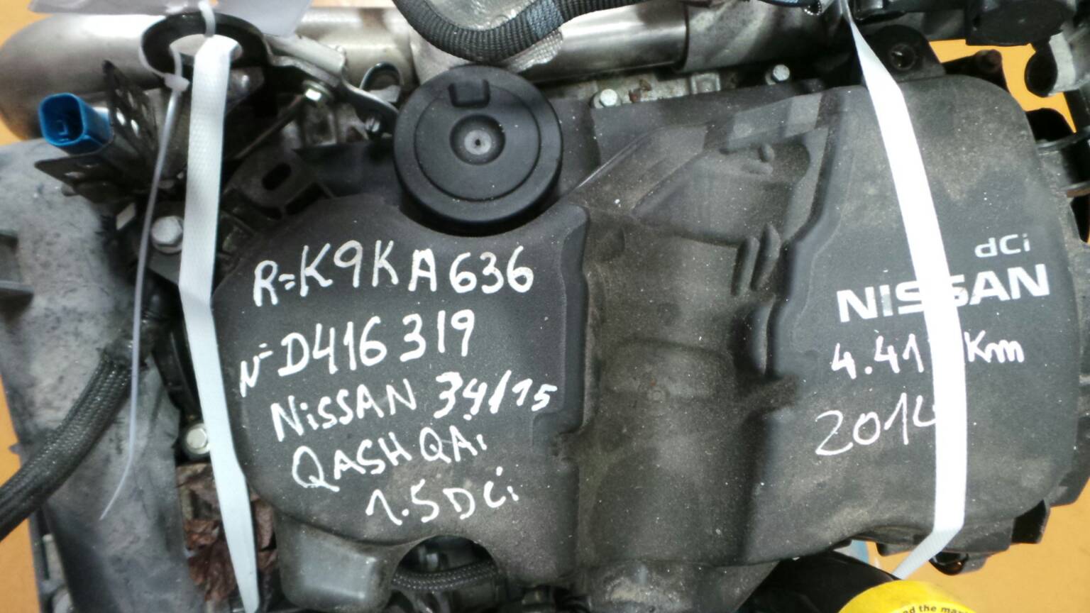 Moteur complet NISSAN Qashqai II (J11) Imagem-0
